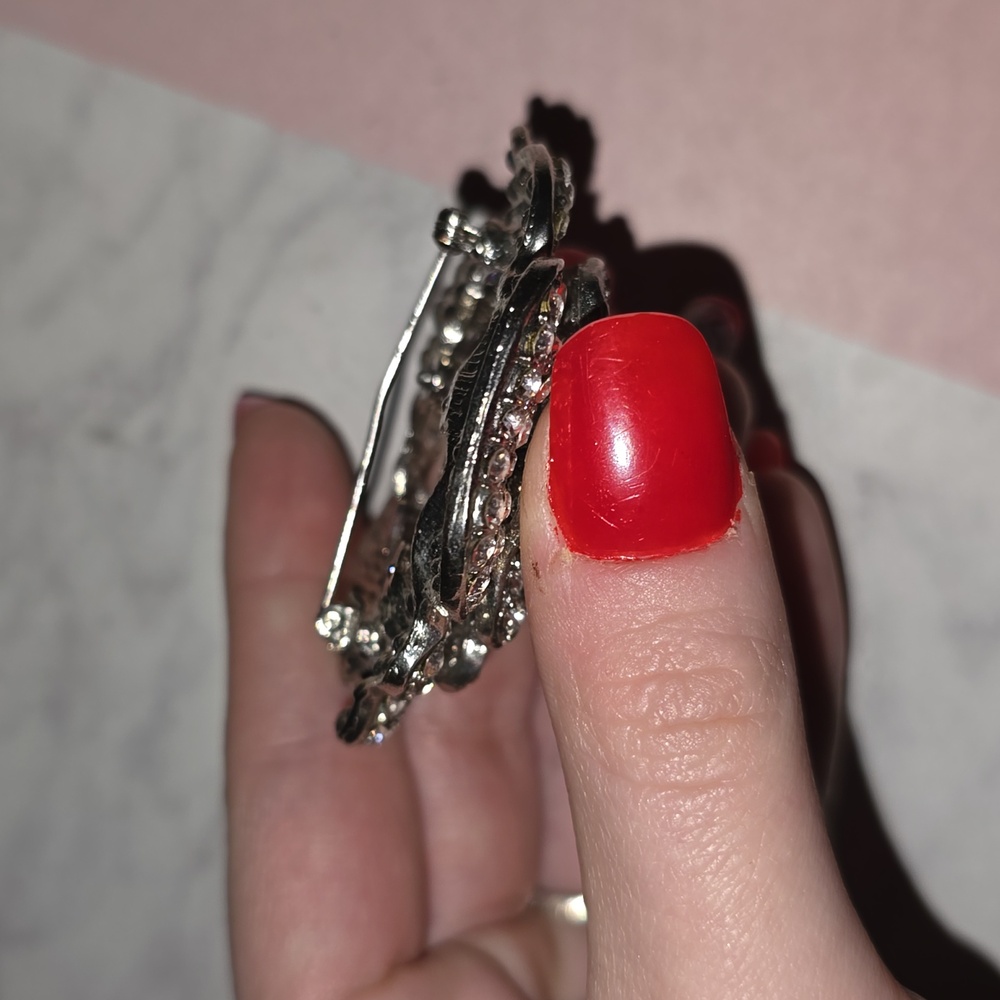 Vintage Rhinestone Brooch - Picture 5 of 5